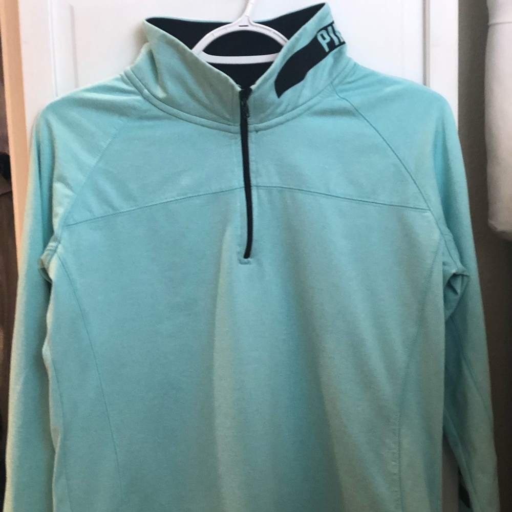 SOLD Victoria’s Secret PINK Pullover, Aqua Blue